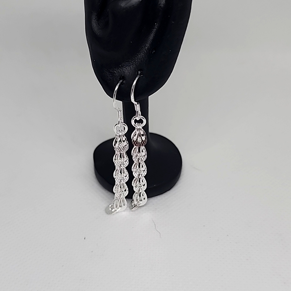 925 Sterling Silver Dangle Earrings NWT!